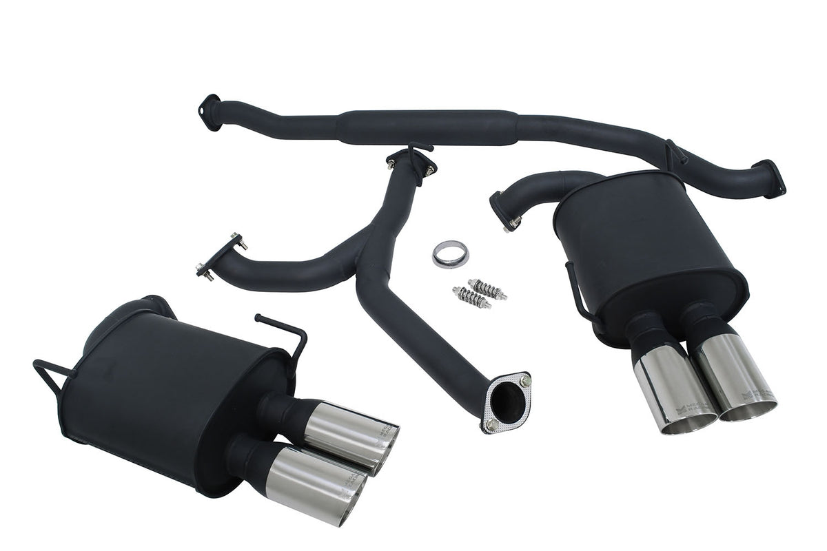 Subaru WRX 2011-2014 Sedan – Black Series – MR-CBS-SI114D-OEB-M + MR-CBS-SI114D-OEB-R