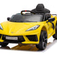 12V Chevrolet Corvette C8 1-Seater Kids Ride-On Car