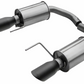 Roush 15-26 Mustang V6 / EcoBoost Black Tip Axle Back Exhaust