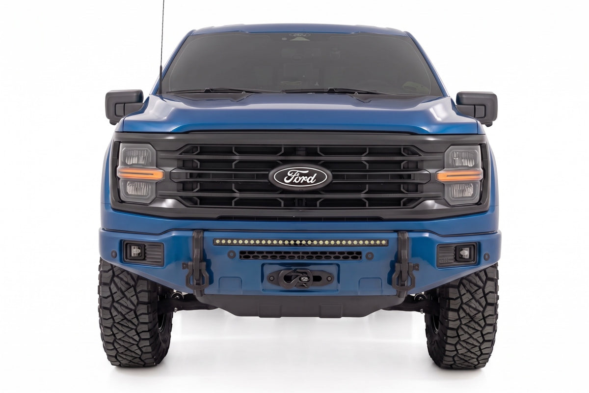 FXS Front Bumper | B3 Atlas Blue | EcoBoost | Ford F-150 2WD/4WD (2021-2025)