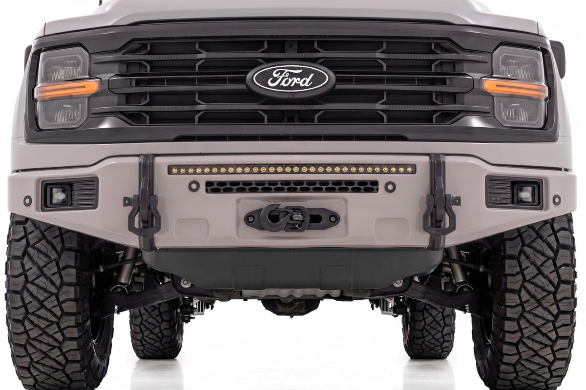 FXS Front Bumper | DR Avalanche Gray | EcoBoost | Ford F-150 2WD/4WD (2021-2025)