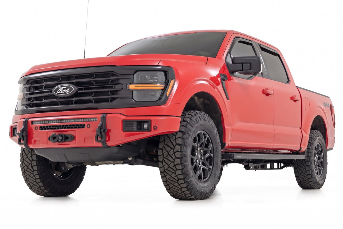 FXS Front Bumper | PQ Race Red | EcoBoost | Ford F-150 2WD/4WD (2021-2025)