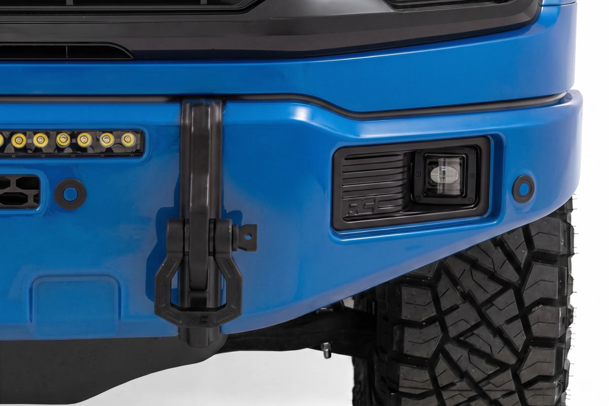FXS Front Bumper | E7 Velocity Blue | EcoBoost | Ford F-150 2WD/4WD (2021-2025)
