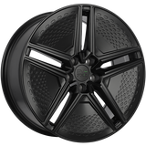 Satin Black 19x8.5 5x114.3 Conical EV Forged