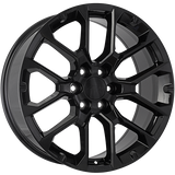 Gloss Black Replica 331 Conical ART replica | 22x9 6x139.7 R3312201
