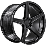 Sentali Street Gloss Black SS4 17x7.5 5x114.3 Wheels