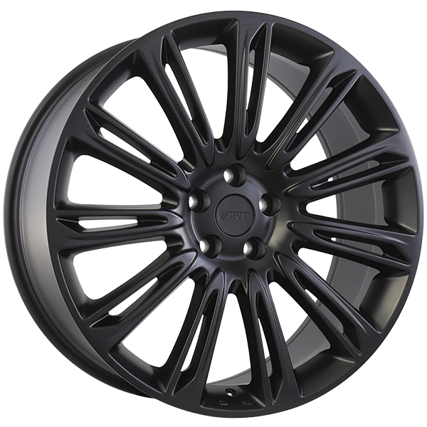 Satin Black 22x9.5 5x120 Conical ART Replica