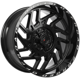 Gloss Black - Milled Lip XR103 Conical Forged Wheels | 20x10 6x135 XR32012