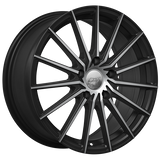 Gloss Black - Machined Face 14x6.0 4x100 Conical DAI Wheels