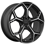 Gloss Black - Machined Face 16x7.0 4x100 Conical DAI Wheels
