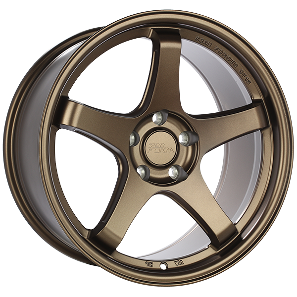 Satin Bronze 17x7.5 5x114.3 Conical 720 Form