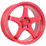 Bubble Gum Pink 17x7.5 5x114.3 Conical 720 Form