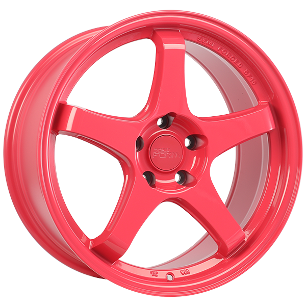 Bubble Gum Pink 18x8.5 5x114.3 Conical 720 Form