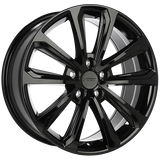 Gloss Black 18x8.0 5x120 Flat OE ART replica