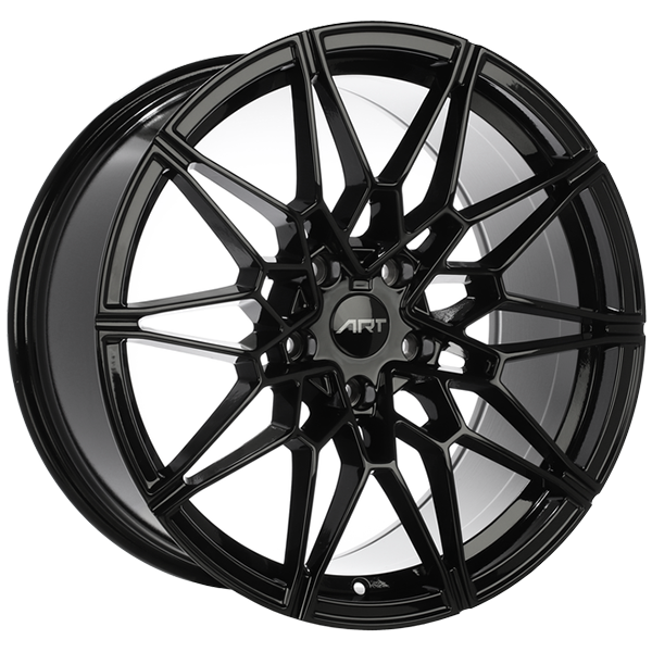 Gloss Black 18x8.0 5x120 Conical ART replica
