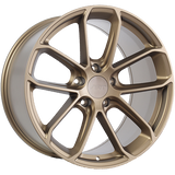 Satin Bronze 20x9.0 5x130 Radius R14 ART replica