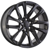 Gloss Black 24x10.0 6x139.7 Conical ART replica