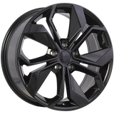 Gloss Black 15x6.5 5x112 Radius R13 ART replica