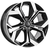 Gloss Black - Machined Face 16x6.5 4x100 Conical ART replica