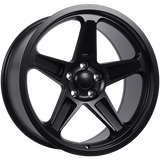 Satin Black 20x10.5 5x115 Conical ART replica