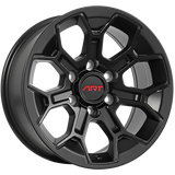 Satin Black 17x8.0 6x139.7 Flat OE ART replica