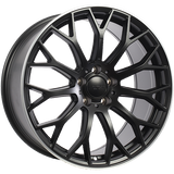 Satin Black - Machined Lip 19x9.0 5x112 Radius R14 ART replica
