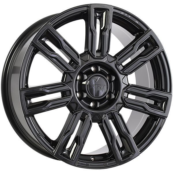 Gloss Black 20x8.5 6x120 Conical ART replica