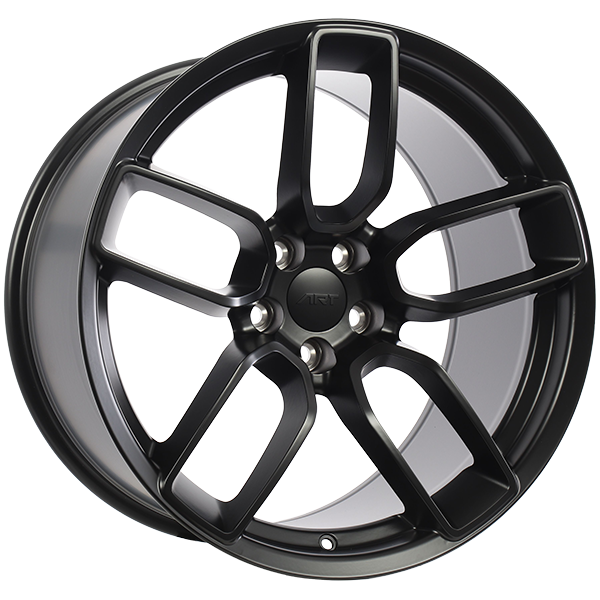 Satin Black 20x11.0 5x115 Conical ART replica