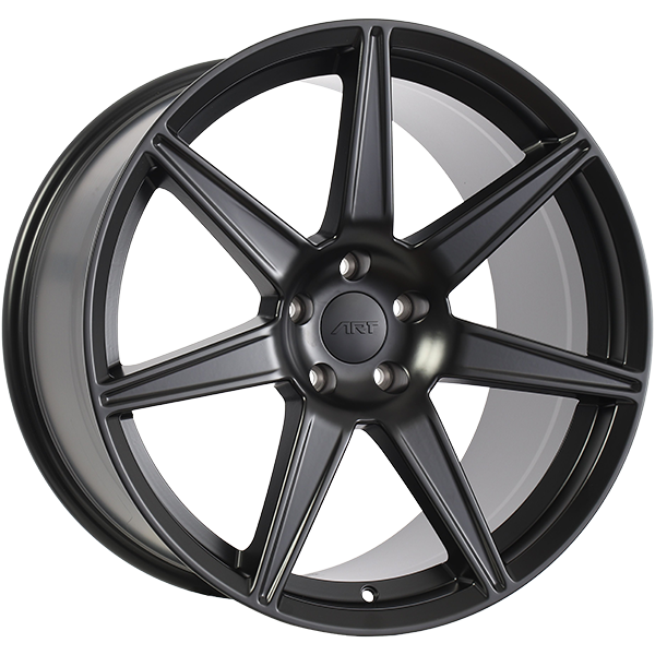 Satin Black 20x10.5 5x114.3 Conical ART replica
