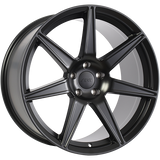Satin Black 20x10.5 5x114.3 Conical ART replica