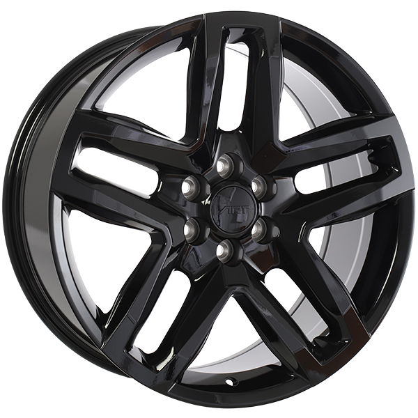 Gloss Black 17x8.0 6x139.7 Conical ART replica