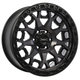 Satin Black - Machined Face - Smoked Clear 20x9.0 6x135 Conical Ruffino HARD