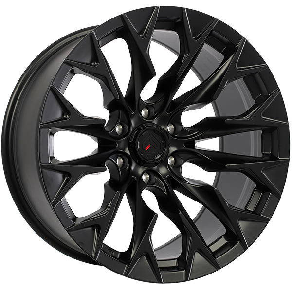 Satin Black 20x10.0 6x135 Conical Forged Wheels