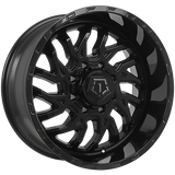 Gloss Black 20x10.0 8x165.1 Conical TIS Wheels