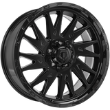 Gloss Black 20x9.0 5x127/5x139.7 Conical TIS Wheels