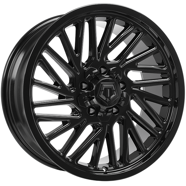 Gloss Black 20x9.0 5x127/5x139.7 Conical TIS Wheels