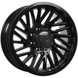 Gloss Black 20x10.0 8x165.1 Conical TIS Wheels