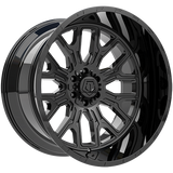 Gloss Black 20x10.0 6x135/6x139.7 Conical TIS Wheels