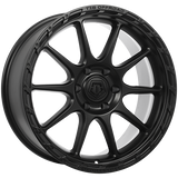 Satin Black 20x9.0 6x135 Conical TIS Wheels