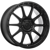 Satin Black 20x9.0 5x127 Conical TIS Wheels