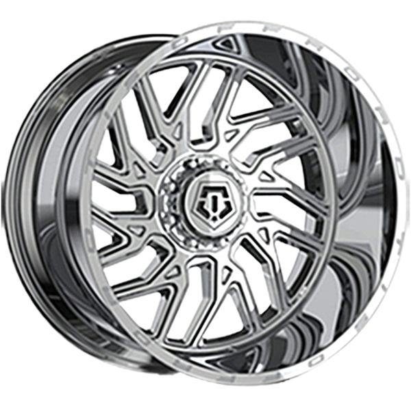 Chrome 20x9.0 6x135/6x139.7 Conical TIS Wheels