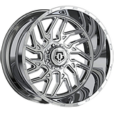 Chrome 20x9.0 6x135/6x139.7 Conical TIS Wheels