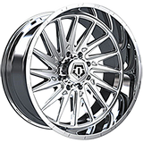 Chrome 22x12.0 8x170 Conical TIS Wheels