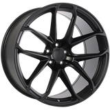 Satin Black 20x10.0 5x112 Radius R14 ART Replica