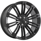 Gloss Black 22x9.5 5x120 Flat OE ART Replica