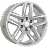 Silver 20x9.0 6x139.7 Conical ART Replica