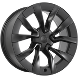 Satin Black 19x8.5 5x114.3 Conical ART Replica