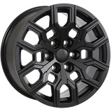 Satin Black 18x8.5 6x139.7 Conical ART Replica
