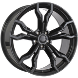 Gloss Black 20x8.5 5x112 Conical ART Replica