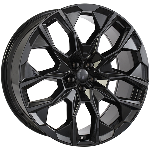 Gloss Black 20x9.5 5x112 Conical ART Replica